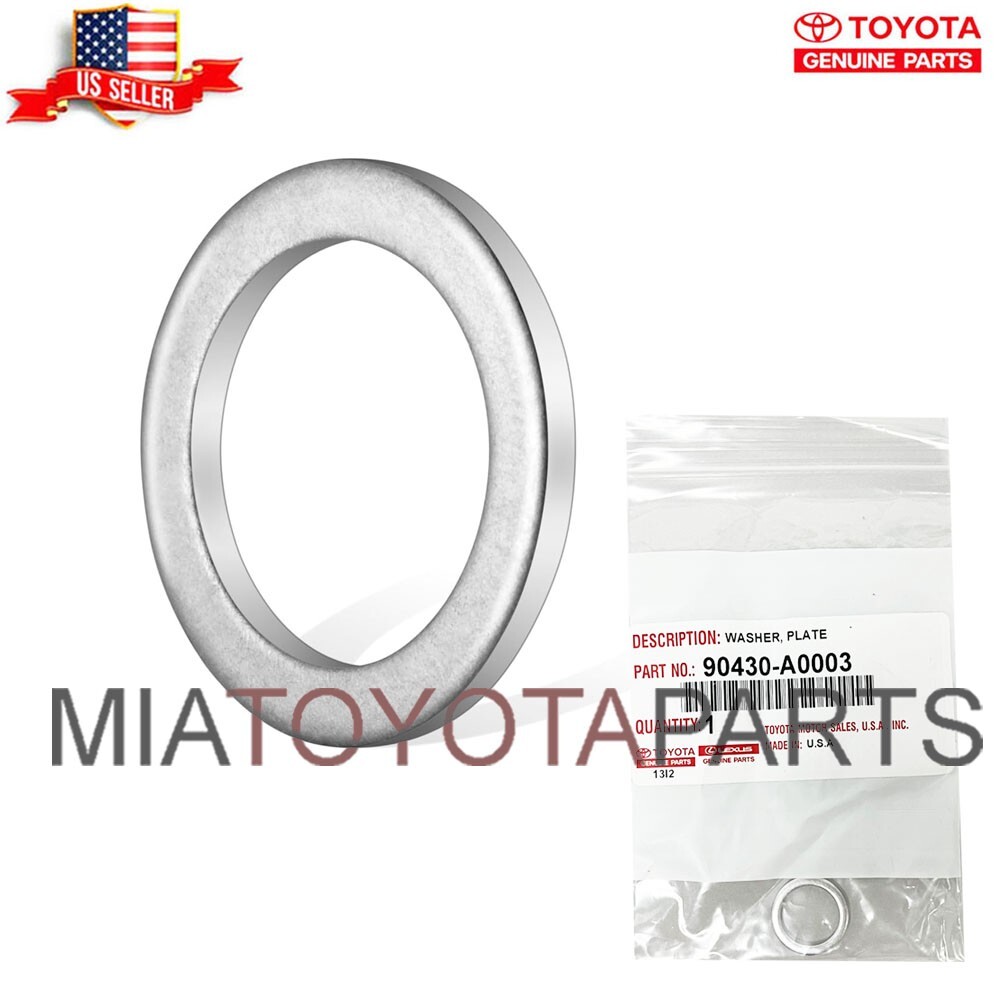 1 Pc Genuine Toyota Scion Drain Plug Gasket OEM 90430-A0003