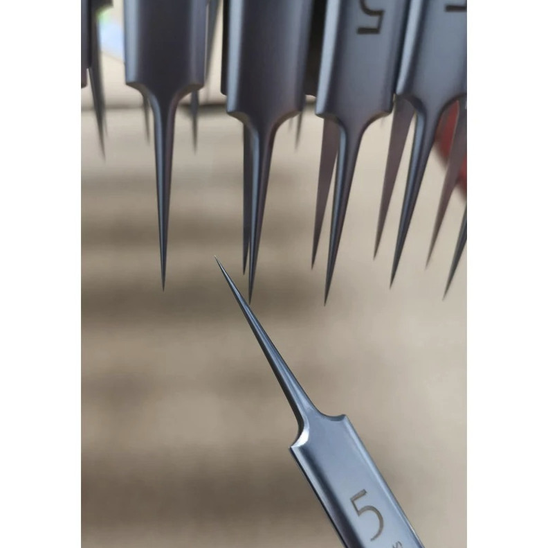 1pc Ultra-Fine Blackhead Clip Tweezers Stainless Steel Pimple Extractor - NEW