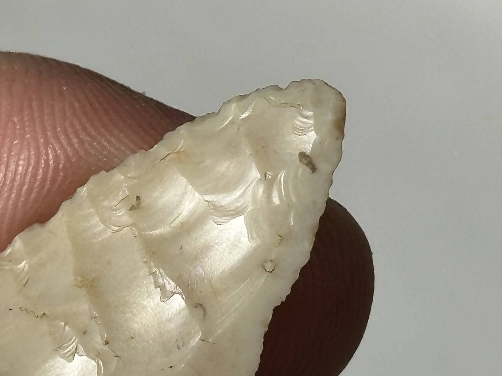 INCREDIBLE ARCHAIC FLINT RIDGE THEBES FOUND IN ILLINOIS IN 1898 ARROWHEAD