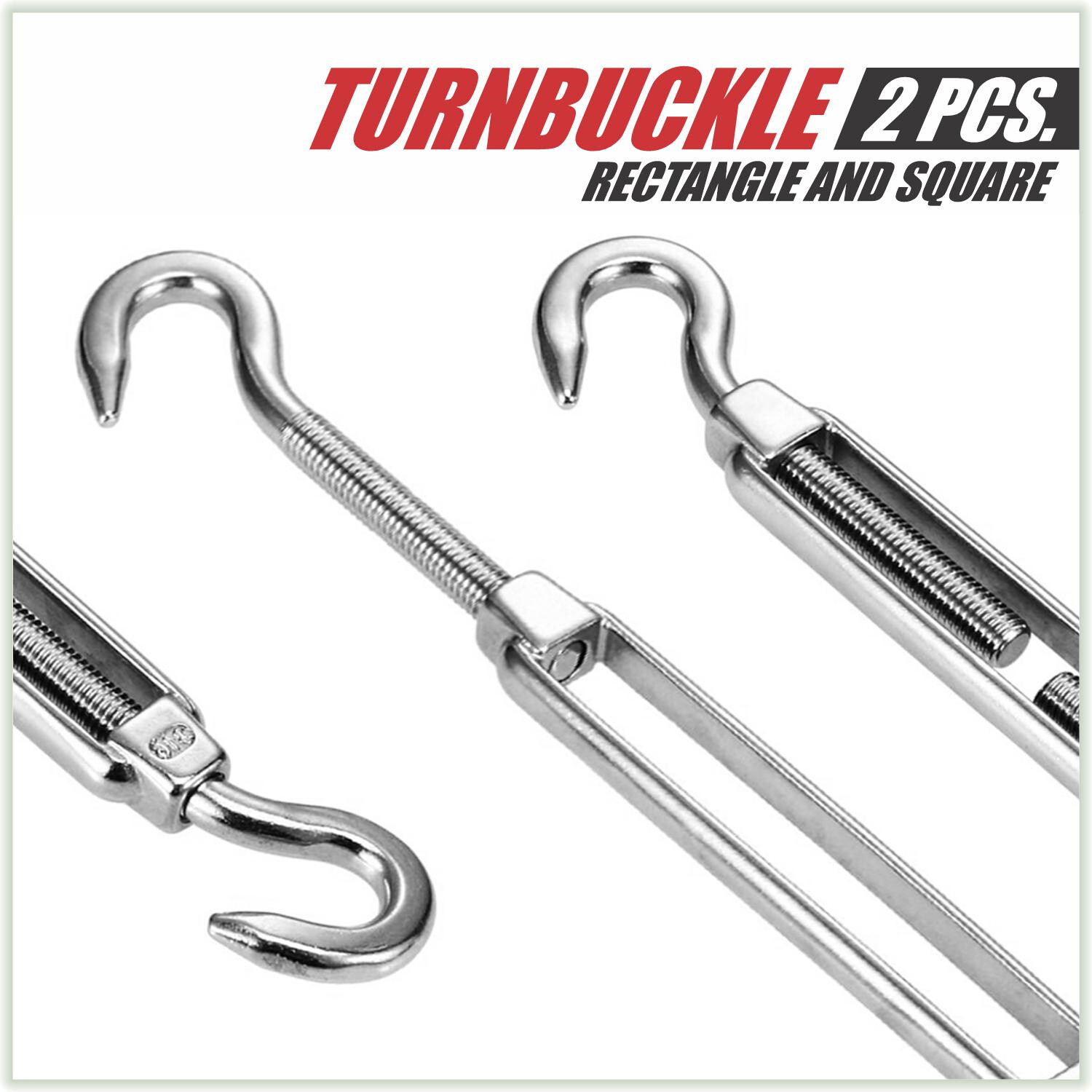 ColourTree Hardware Kit for Sun Shade Sail Triangle Rectangle Installation