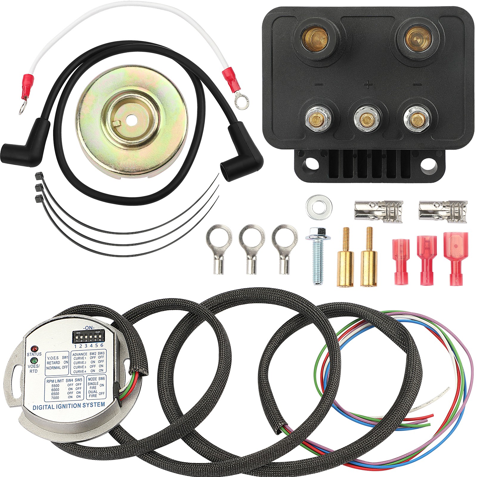 NEW 53-660 Ultima Single Fire Programmable Ignition Kit For Big Twin Evo 53-644