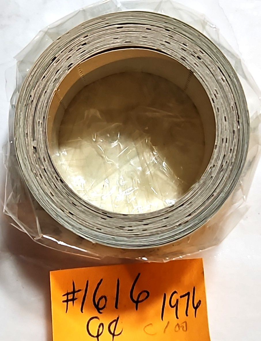 Scott 1616 9c Americana Series, U.S. Capitol 1976 Coil Roll Est. 100/500 Ppd2U!