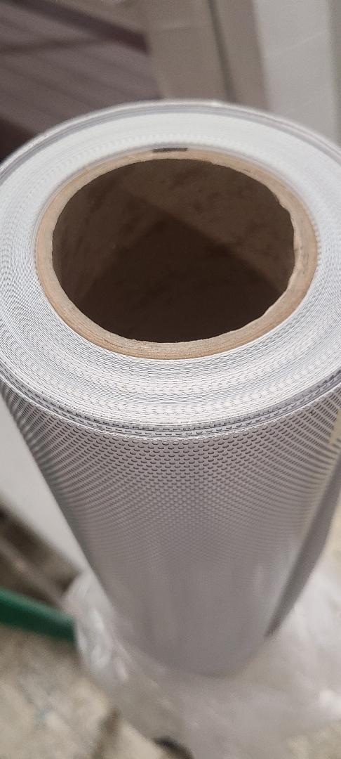 Window Perf White & Black Print Vinyl One-Way Vision Decal 70/30 Solvent & Latex