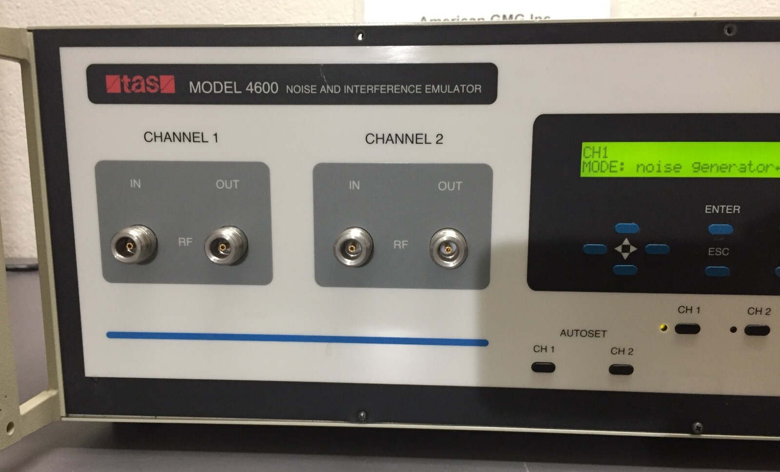 Spirent TAS 4600 Noise and Interference Emulator