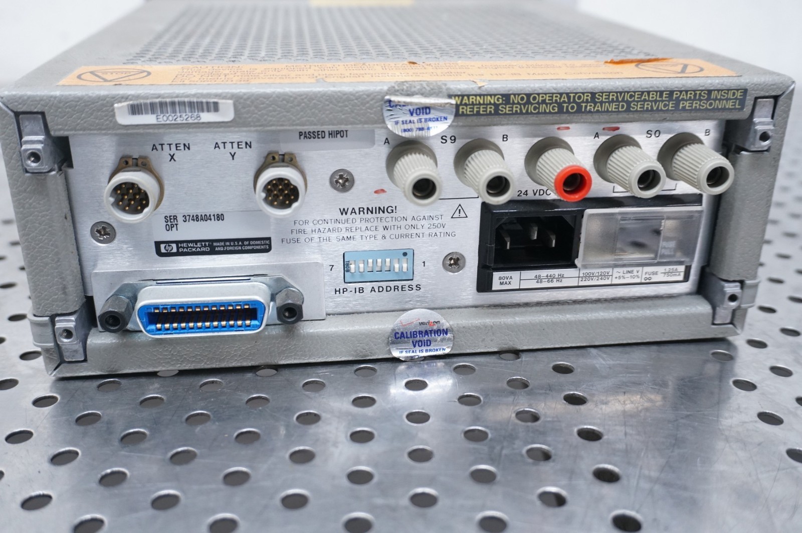 HP Agilent Keysight 11713A Attenuator / Switch Driver