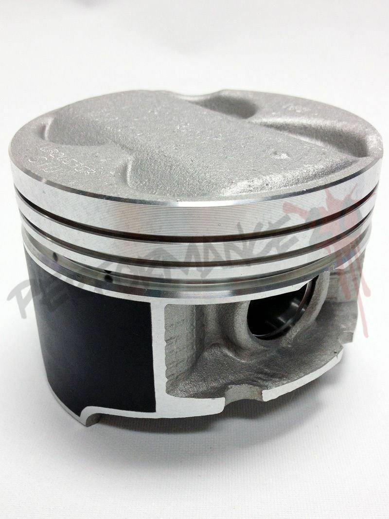 Custom YCP B20 84mm High Compression Pistons w/ NPR rings & CClips B20B B20Z CRV
