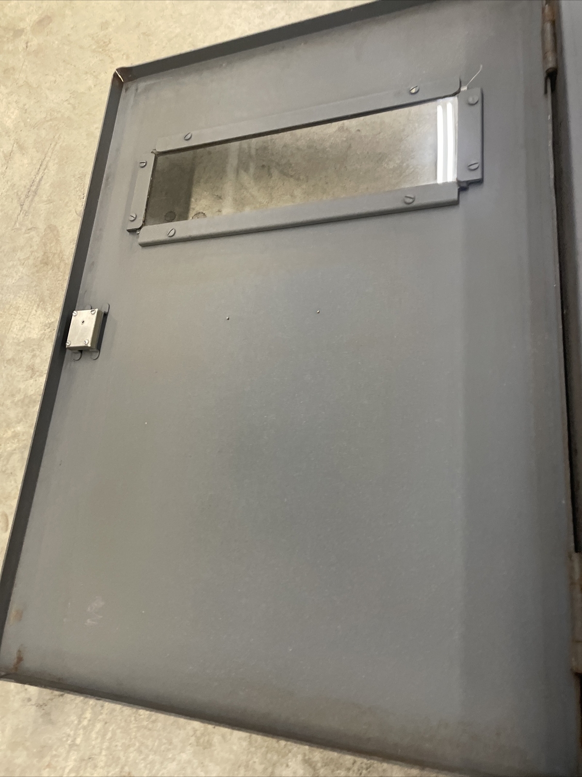 Vintage Retro Fire Alarm Signal Panel 4206 IBM Slate Back CLEAN! VERY RARE!