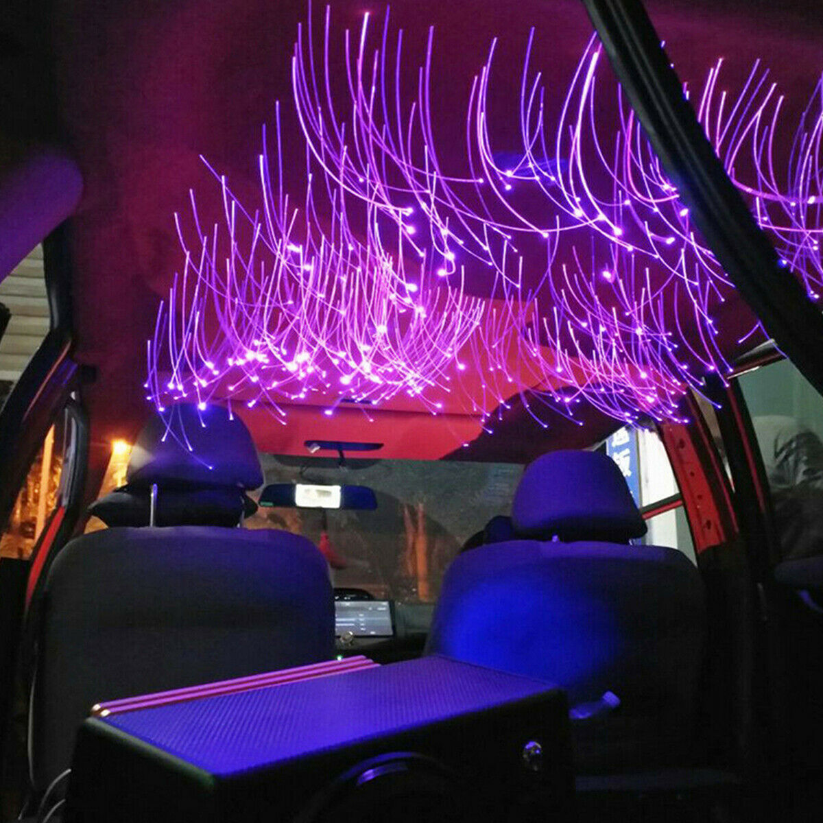500pcs Home Car Headliner Star Light kit Roof Twinkle Ceiling Lights Fiber Optic