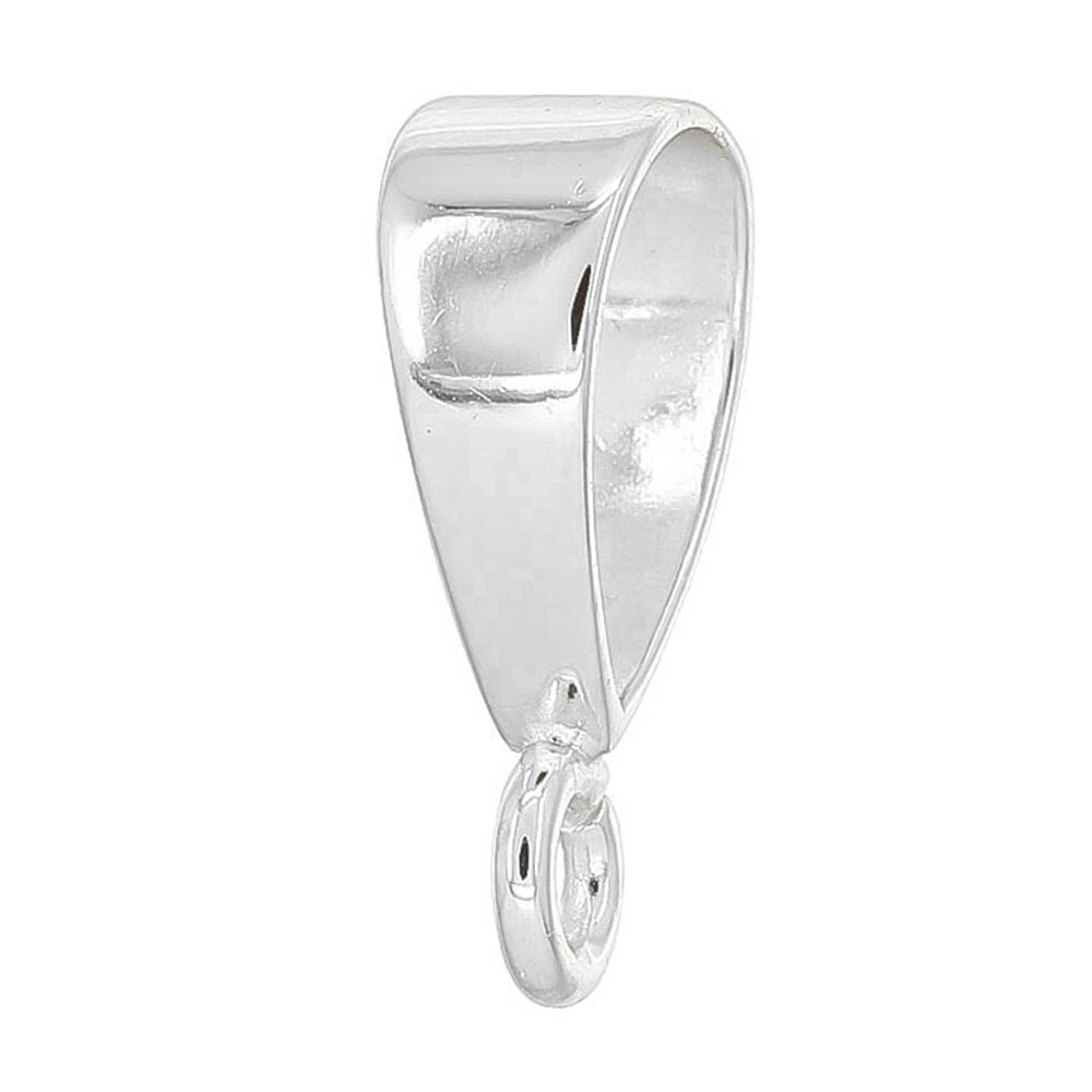 Large Sterling Silver Slider Pendant Clasp Bail Connector #99170