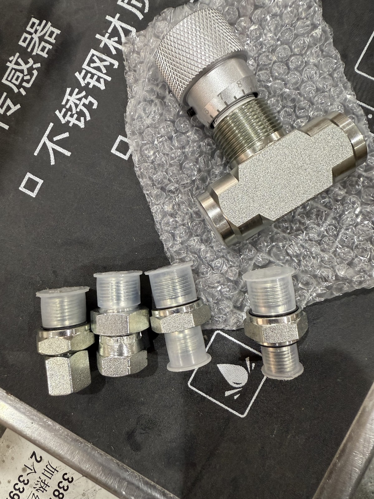 3/8" L08 -Hydraulic Flow Control Valve - STB-G3/8 - Mini Excavator - AGT - USA