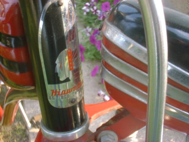 Hiawatha Chippewa bike Awesome L@@K springer Light, Post War ORIGINAL Like mint