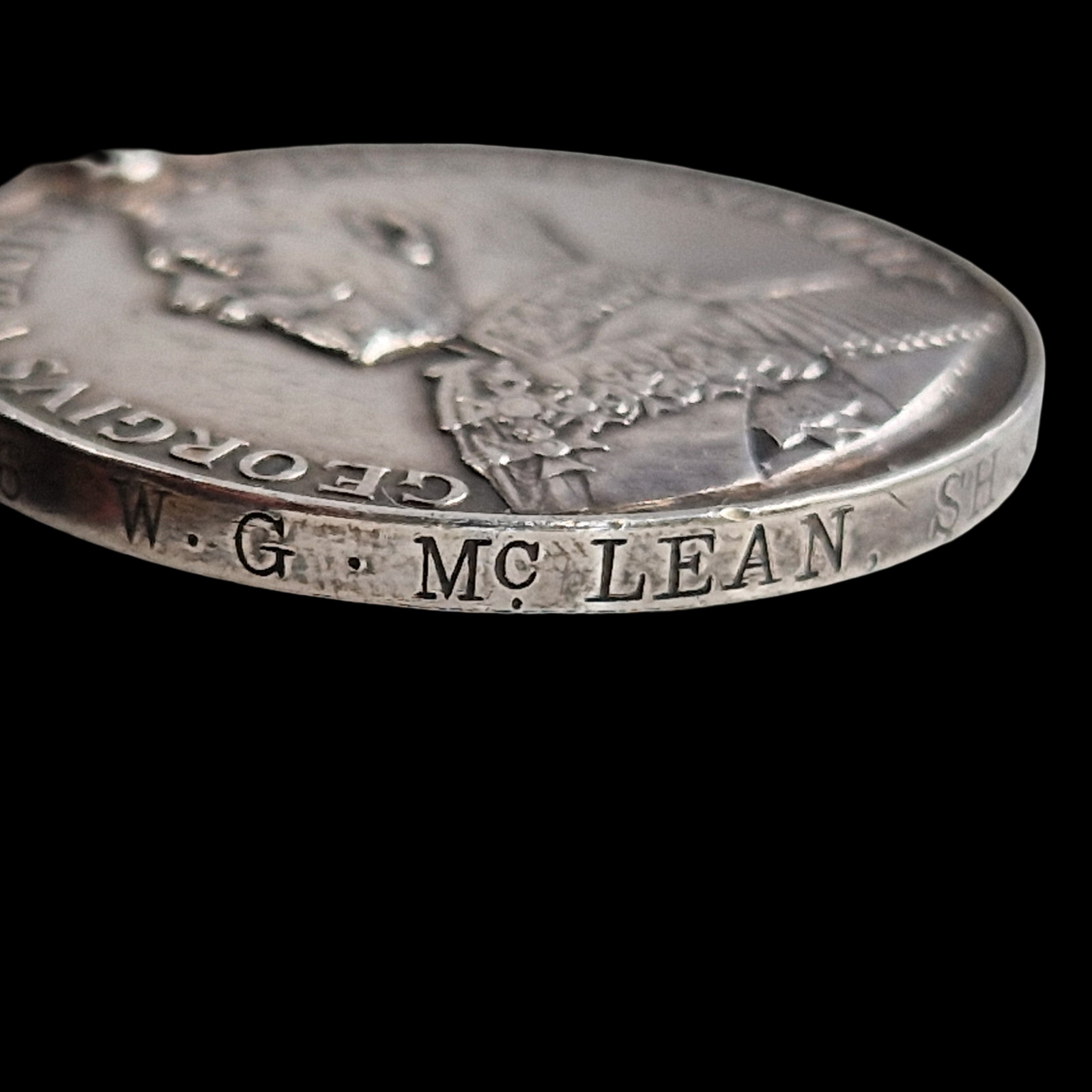 Royal Navy KIA Jutland HMS Defence 1916 Long Service Good Conduct Medal Plymouth