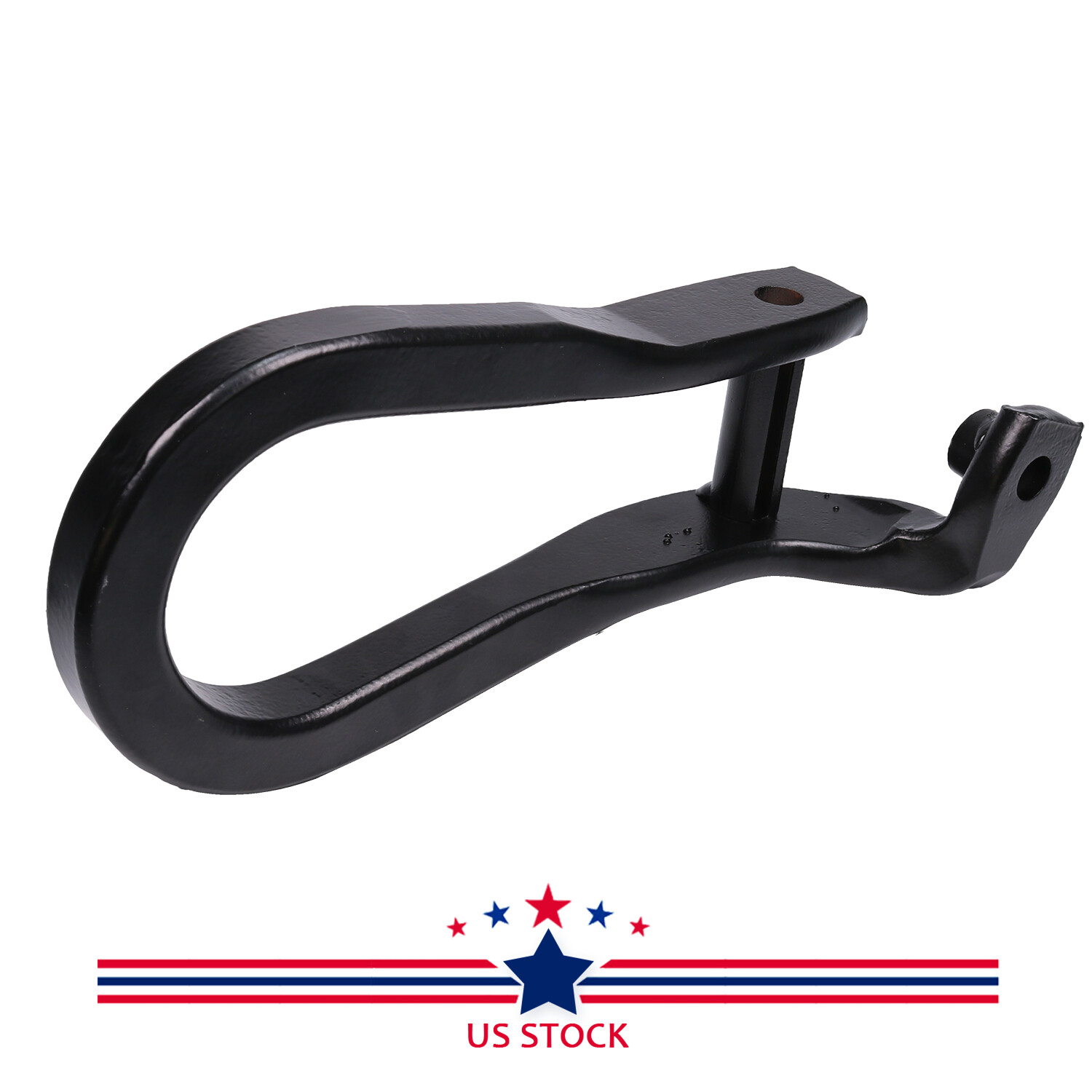 Pair Black Tow Hooks Kit 84072464 For 2015-2019 Silverado Sierra 2500HD & 3500HD