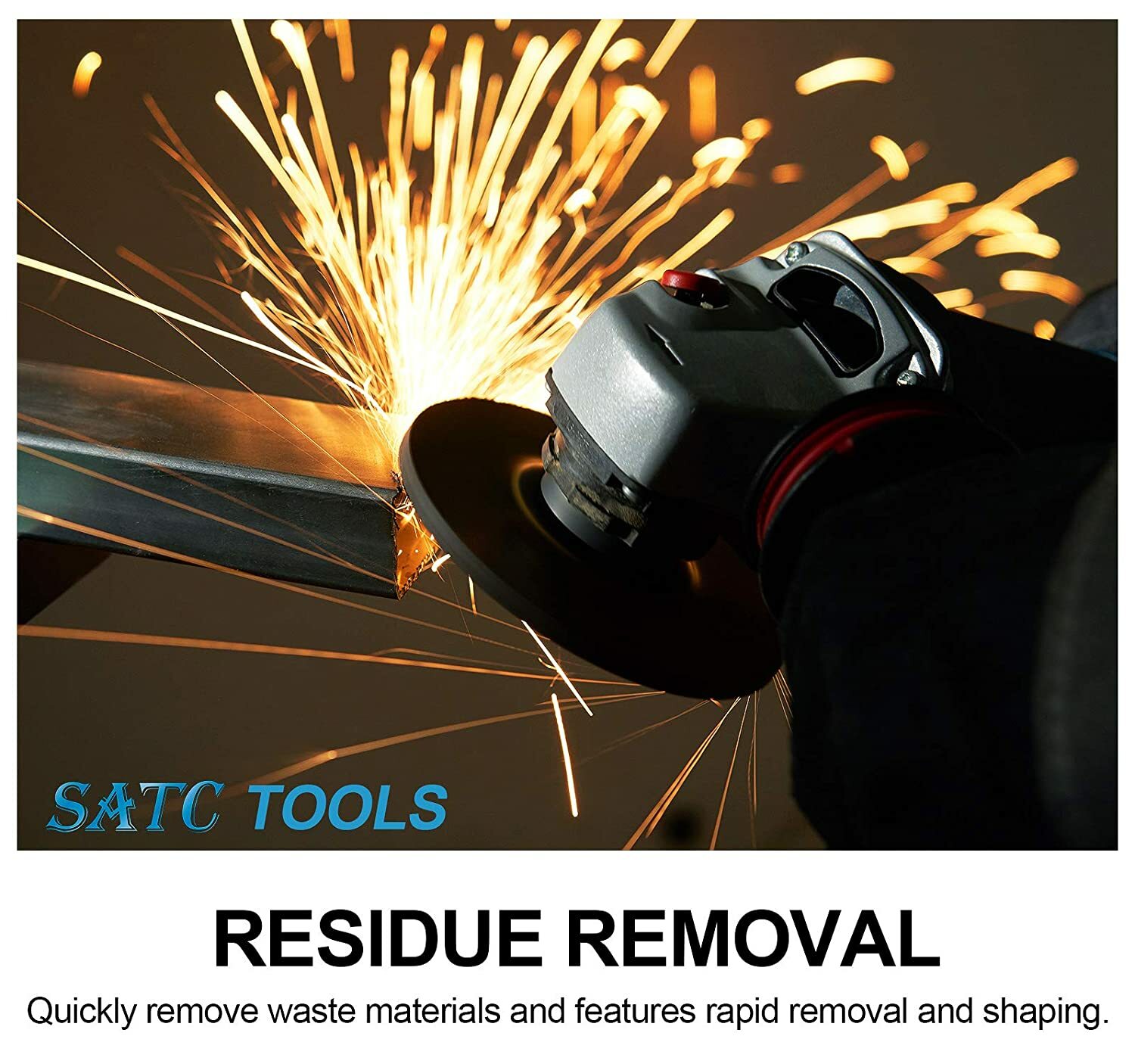 25PCS 4-1/2" x1/4" x7/8" Depressed Center Metal Grinding Wheel for Grinder 115mm