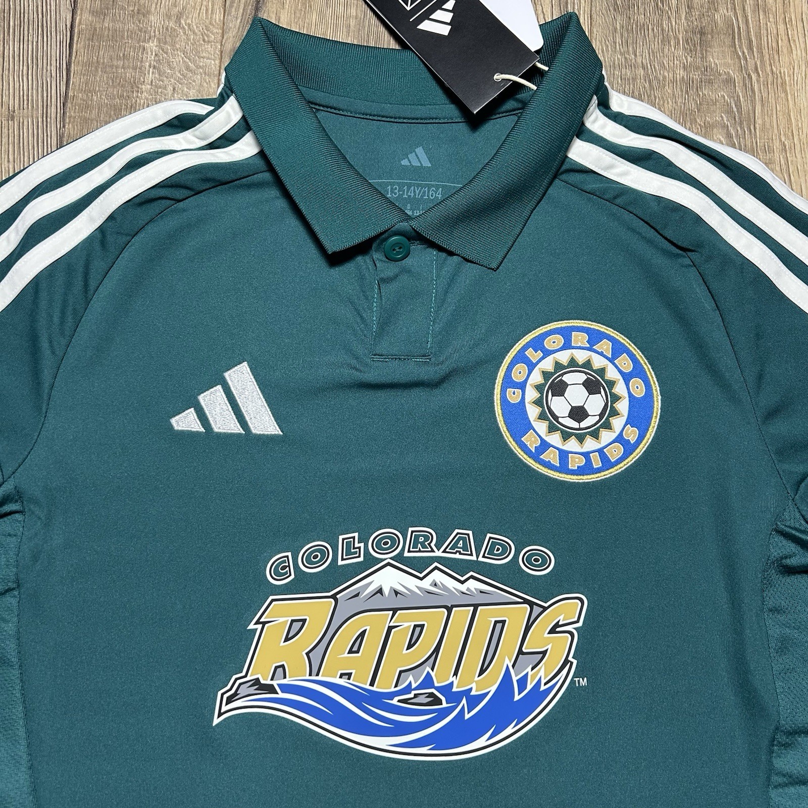 NWT Adidas Colorado Rapids 2025/26 Archive Third Soccer Jersey Youth Kids XL $80