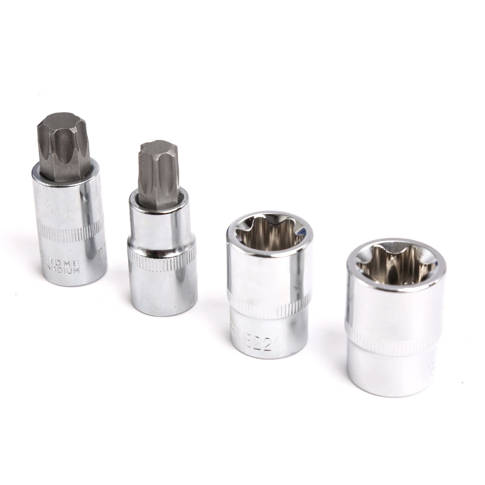 60Pcs Master Torx Bit Socket and External Torx Socket Set | S2 and Cr-V Steel