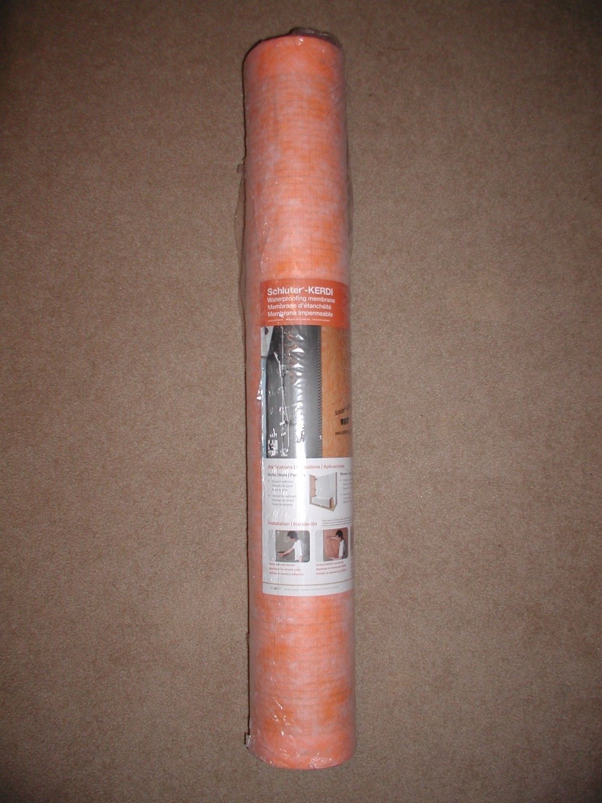 Schluter Kerdi Membrane ~ 3 sf to 323 sf Rolls~You Pick Size You Need!!~