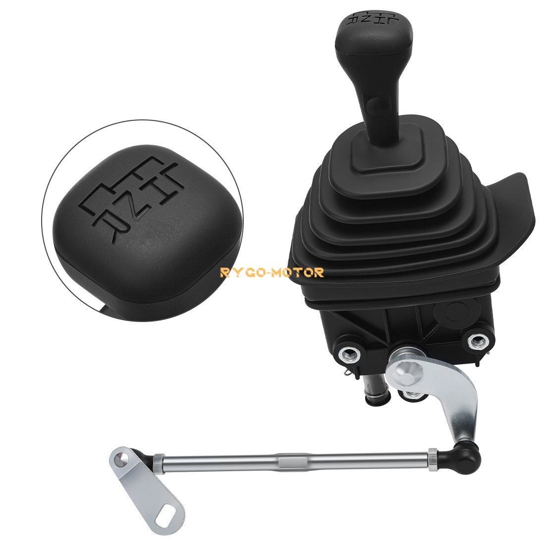Gear Shifter Assembly With Shift Rod For Yamaha UTV Rhino 660 700 450 2004-2013
