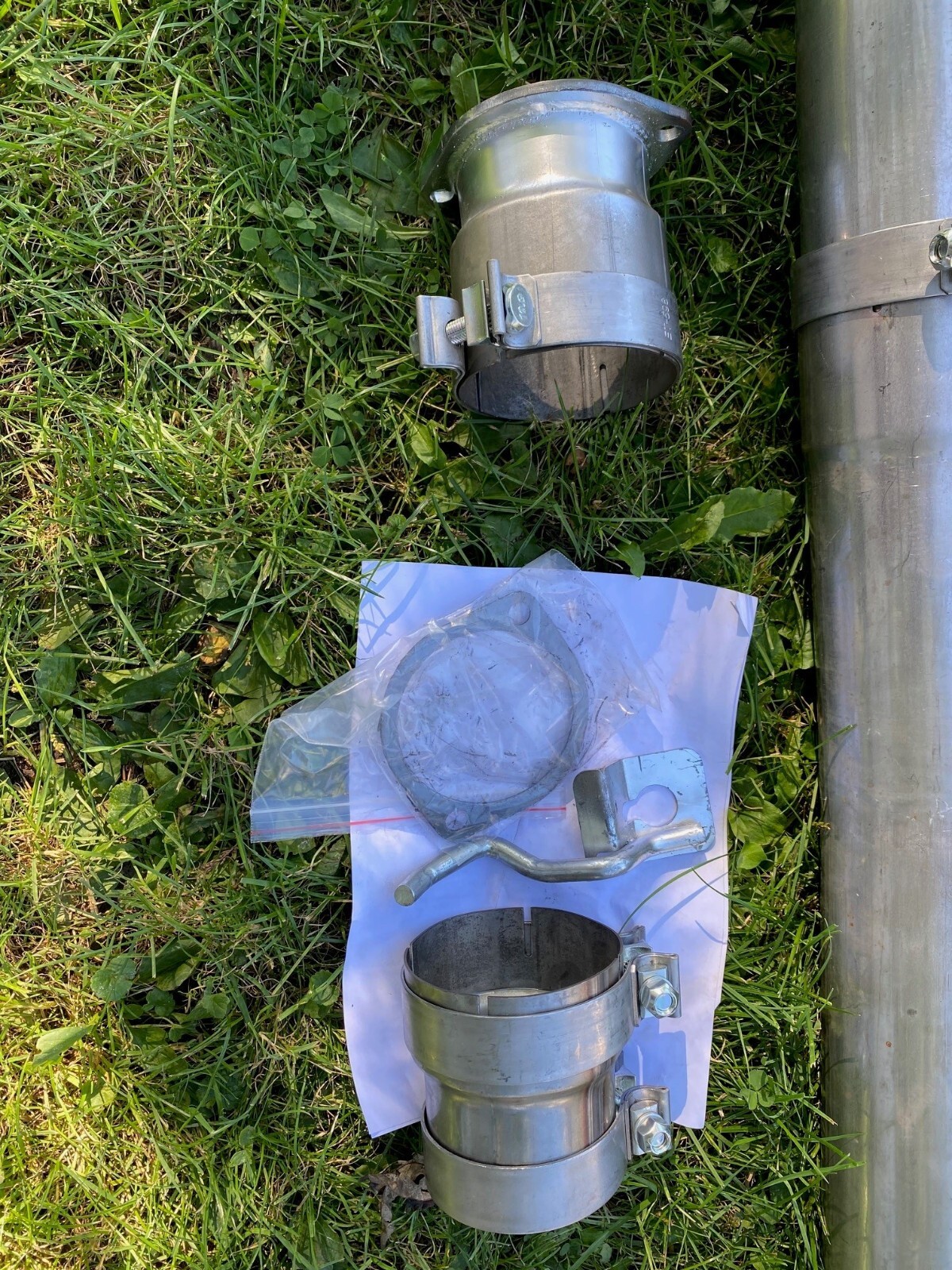 Exhaust Pipe Kit 2003-2007 Ford F250 F350 Powerstroke 6.0 409 Stainless Steel