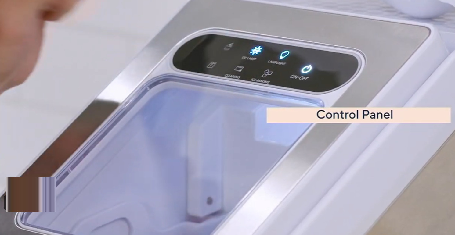 Technique 72-lb Countertop Nugget Ice Maker Stainless Top Open-box Sale(2-Aisle)