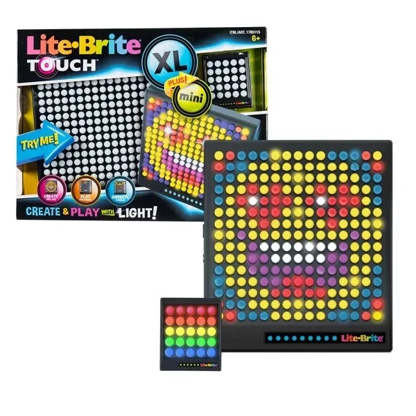 Lite Brite Touch XL Plus Mini Hasbro Combo Pack Kids Creative Holiday Play Stem