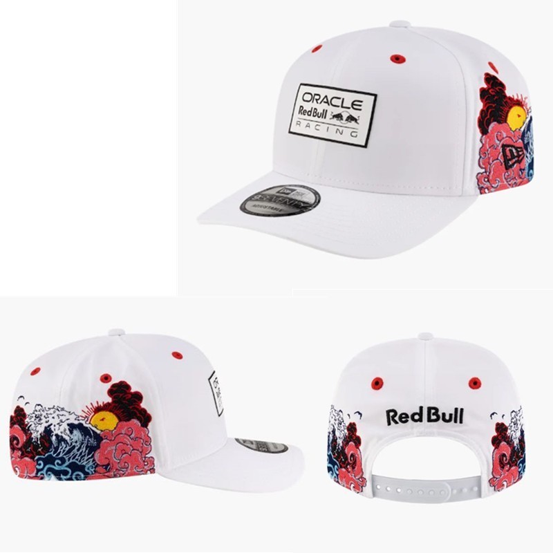 Red Bull Racing F1 Team New Era Unisex Sports Basketball Cap Adjustable White