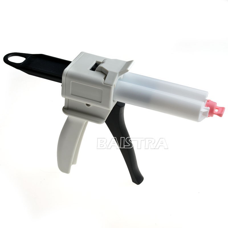 Dental Impression Mixing Dispensing Gun Kit Dispenser Gun 1:1/2:1 10:1/4:1 50ml