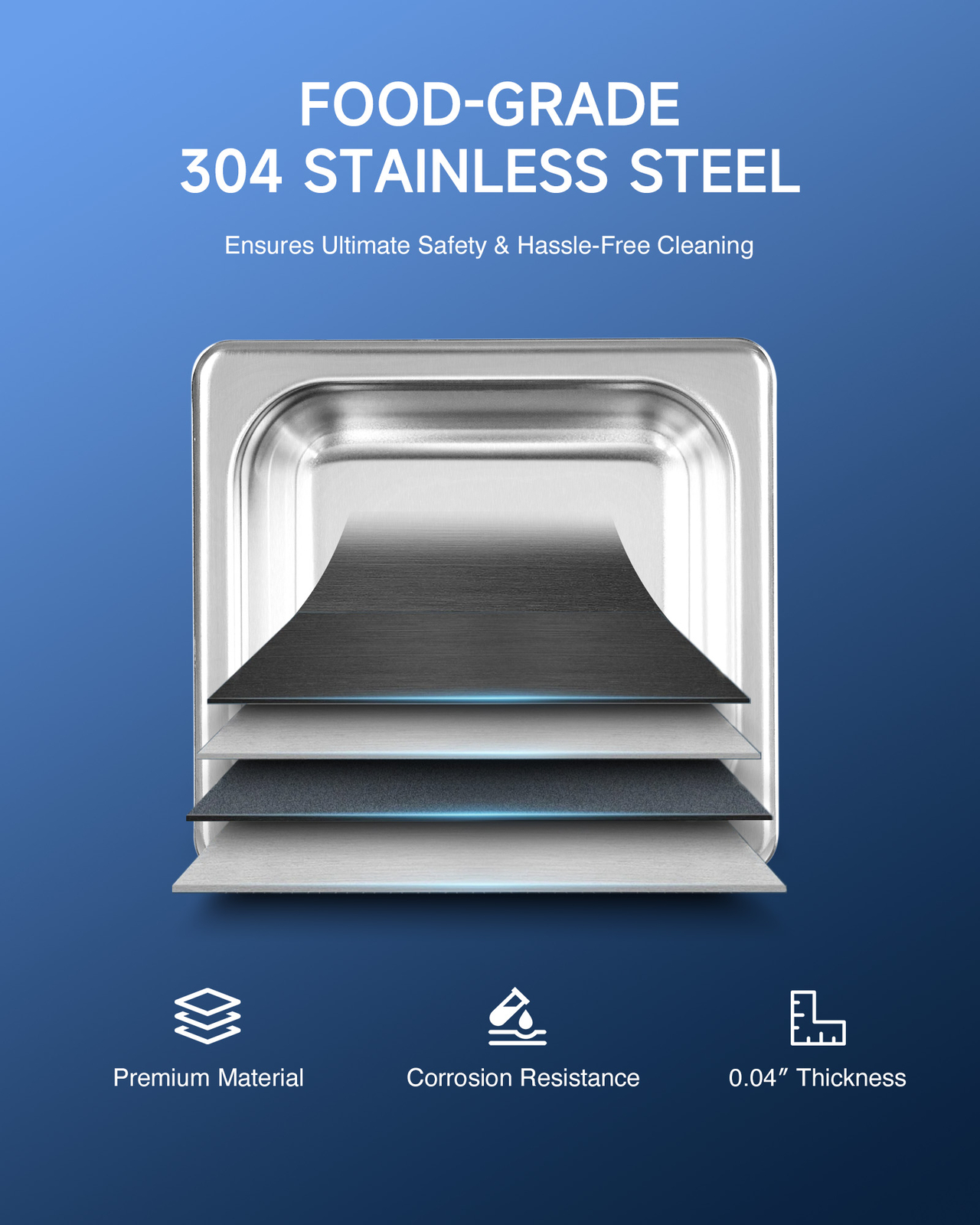 CREWORKS 2L-30L Ultrasonic Cleaner with Timer Heating Machine Sonic Cleaner