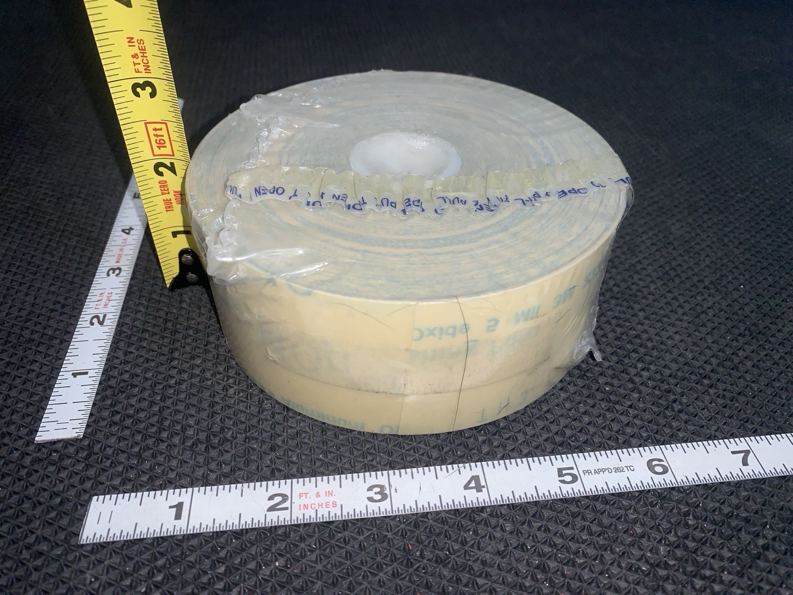 3M Abrasive Tape 2" x 150' 272L Microfinishing Film Roll 40 MIC 5mil 55144-1000