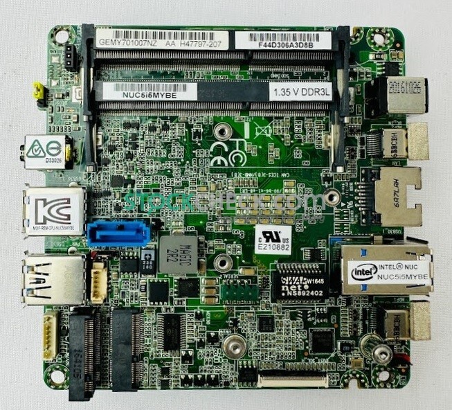 Intel® Core™ NUC5i5MYBE CPU Board i5-5300U Processor (3M Cache, up to 2.90 GHz