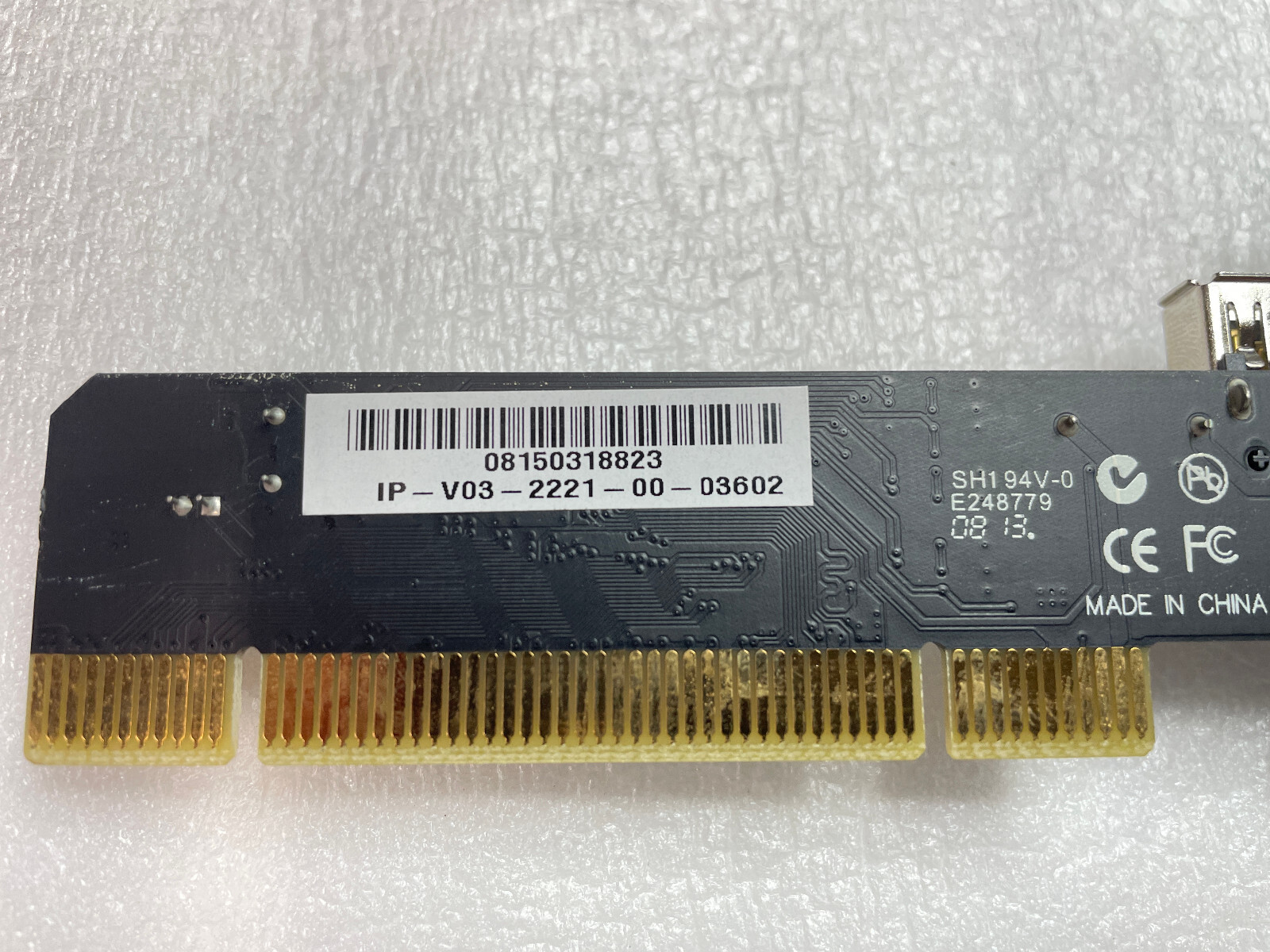 Startech 3 Port PCI 1394A Firewire 400 Adapter Low Profile Card NEW