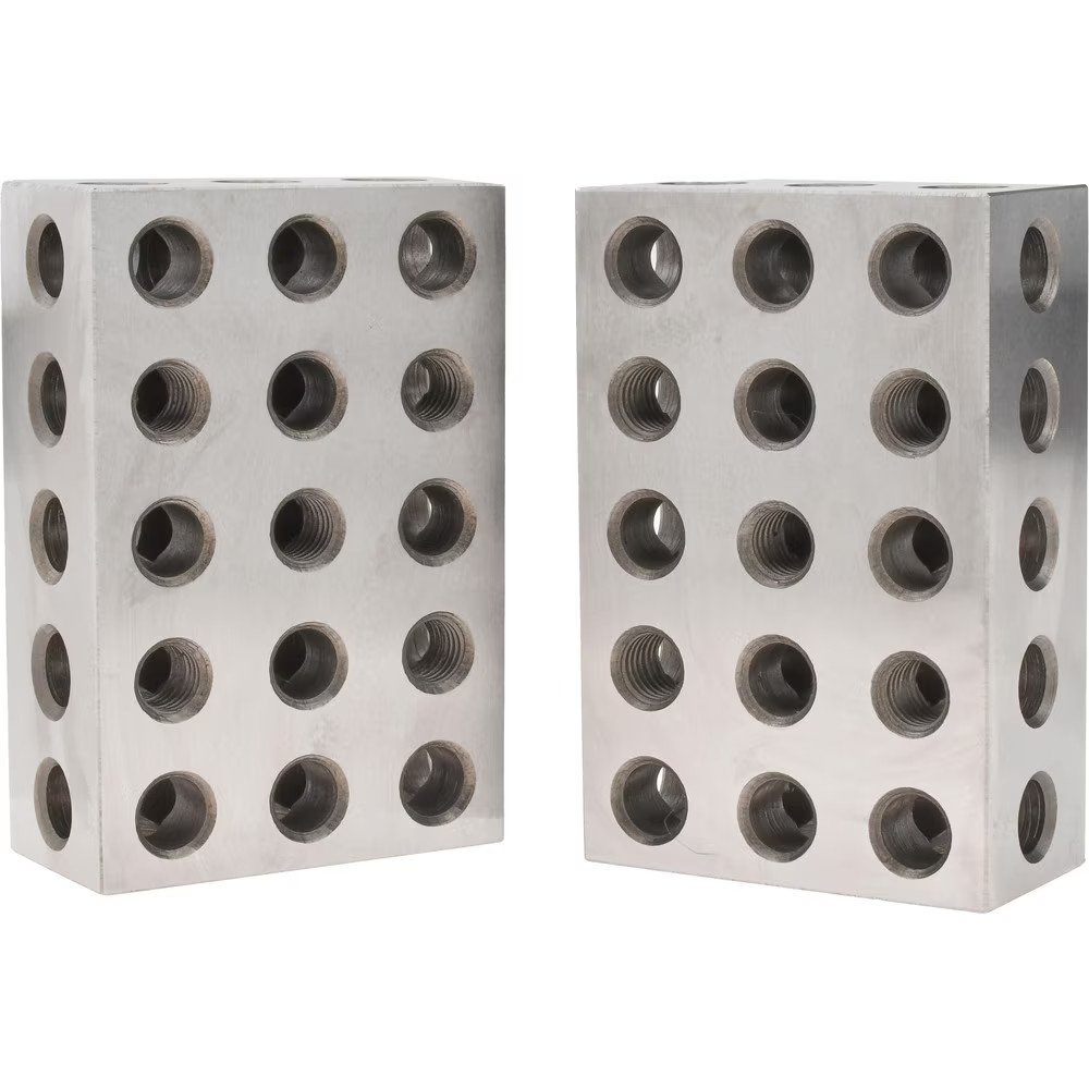 MHC Hardened Steel 2 - 4 - 6 Setup Blocks  Match Ground Pair 6630-4020