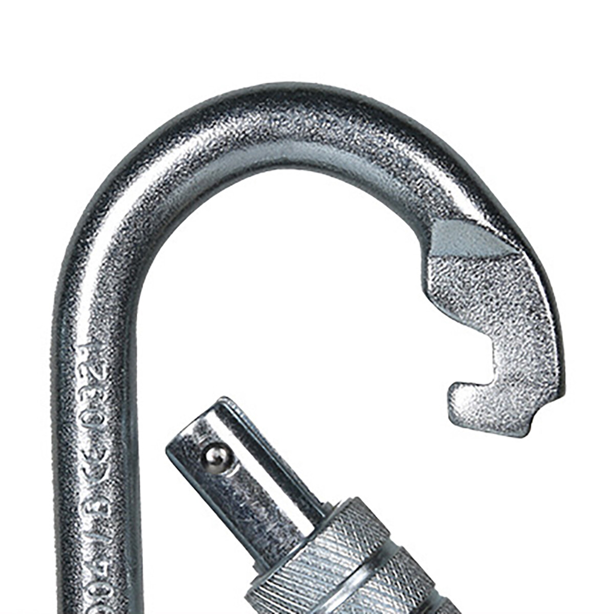 5 Pack Stainless Steel Screw Locking Carabiner Clip 25KN Heavy Duty Springs Hook