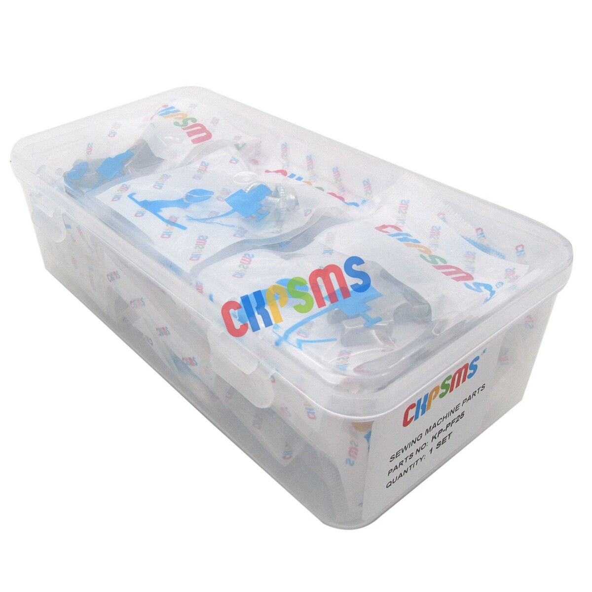 25PCS PRESSER FEET FOR JUKI TL-2010Q,DDL-8500,DDL-8700 JANOME HD9 CONSEW 210 230