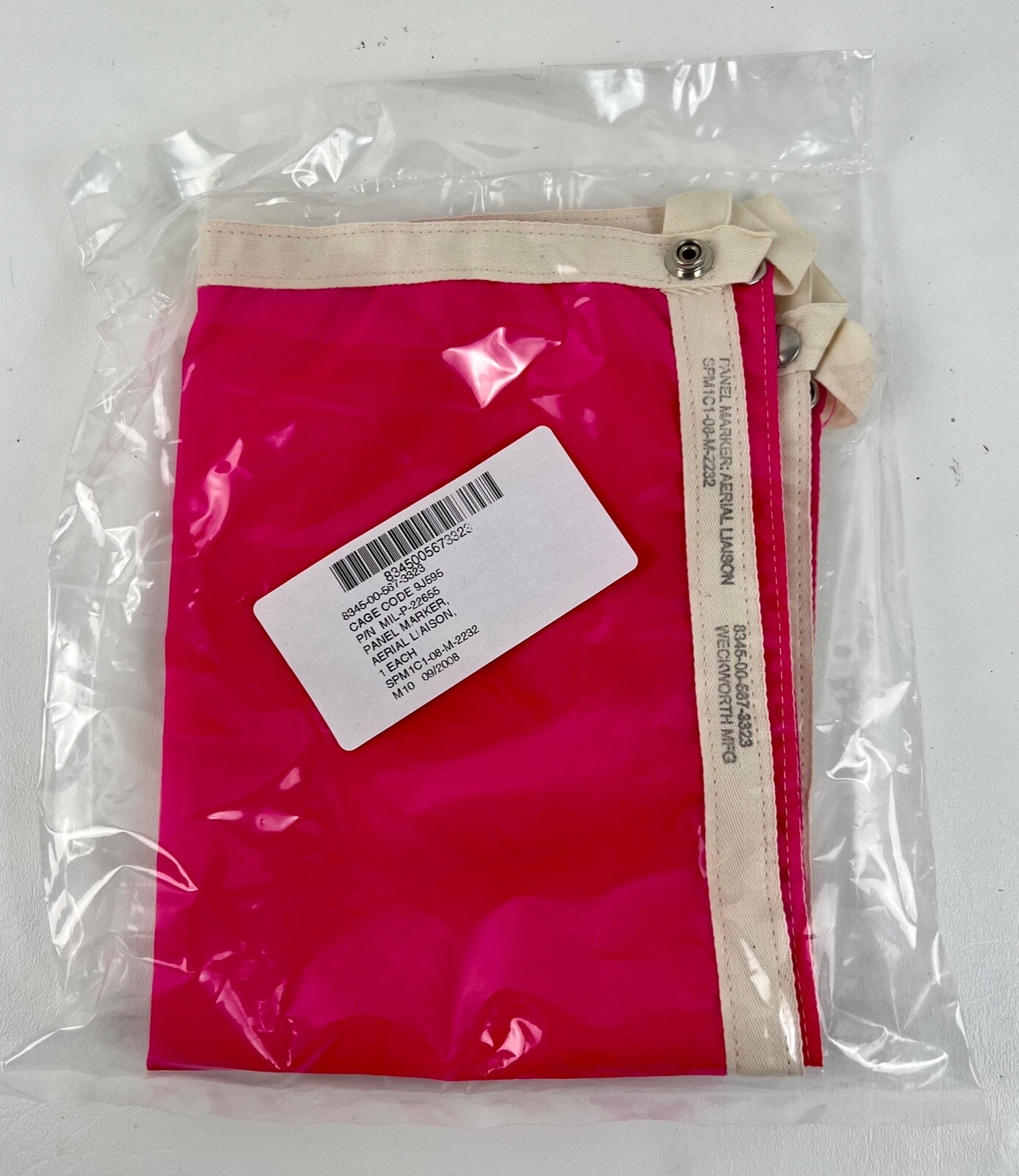 New US Army Military Aerial Liaison Signal Panel Marker 8345-00-567-3323