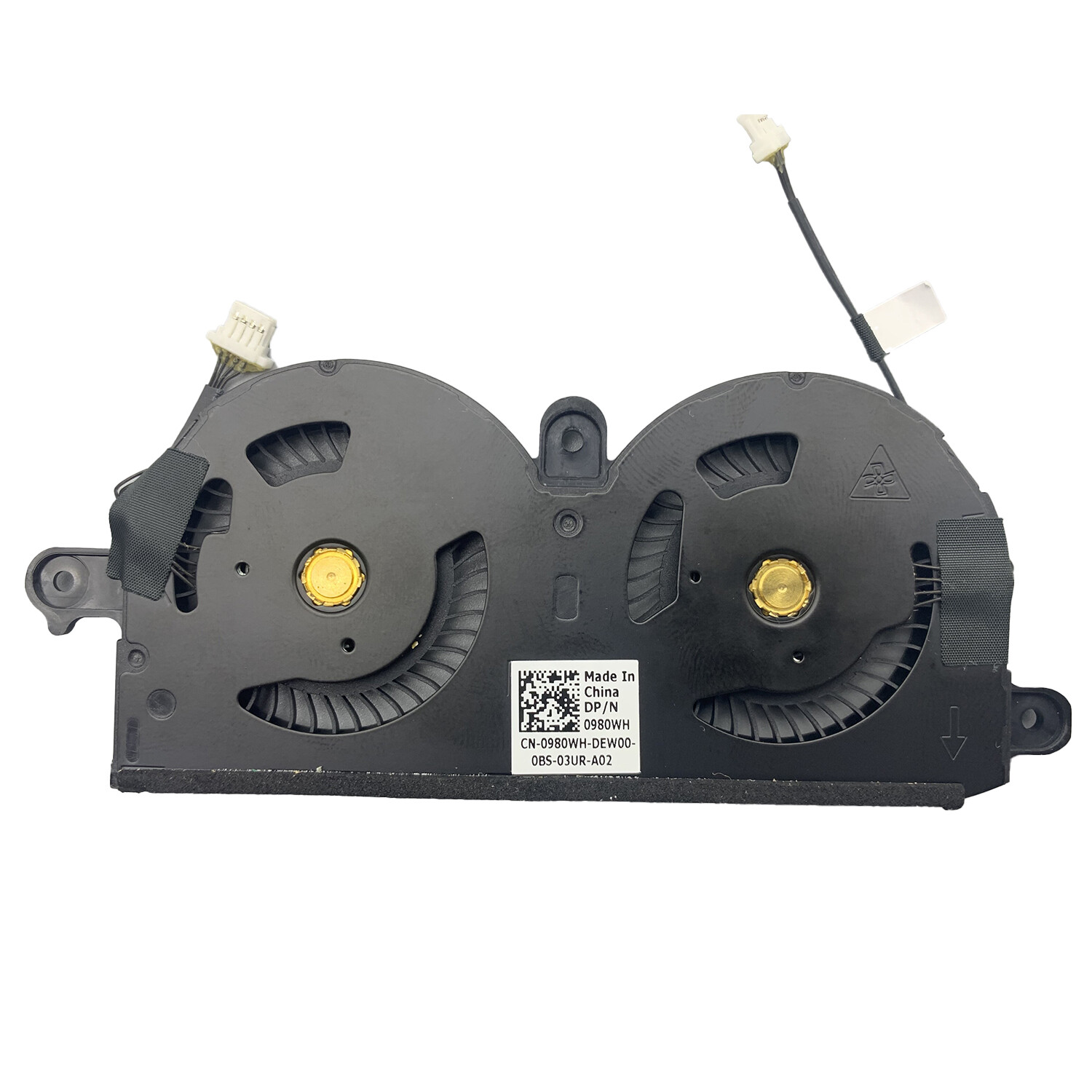 New 4 Pin CPU Cooling Fan 980WH ND55C19-16M01 980WH For Dell XPS 13 9370 9380 US