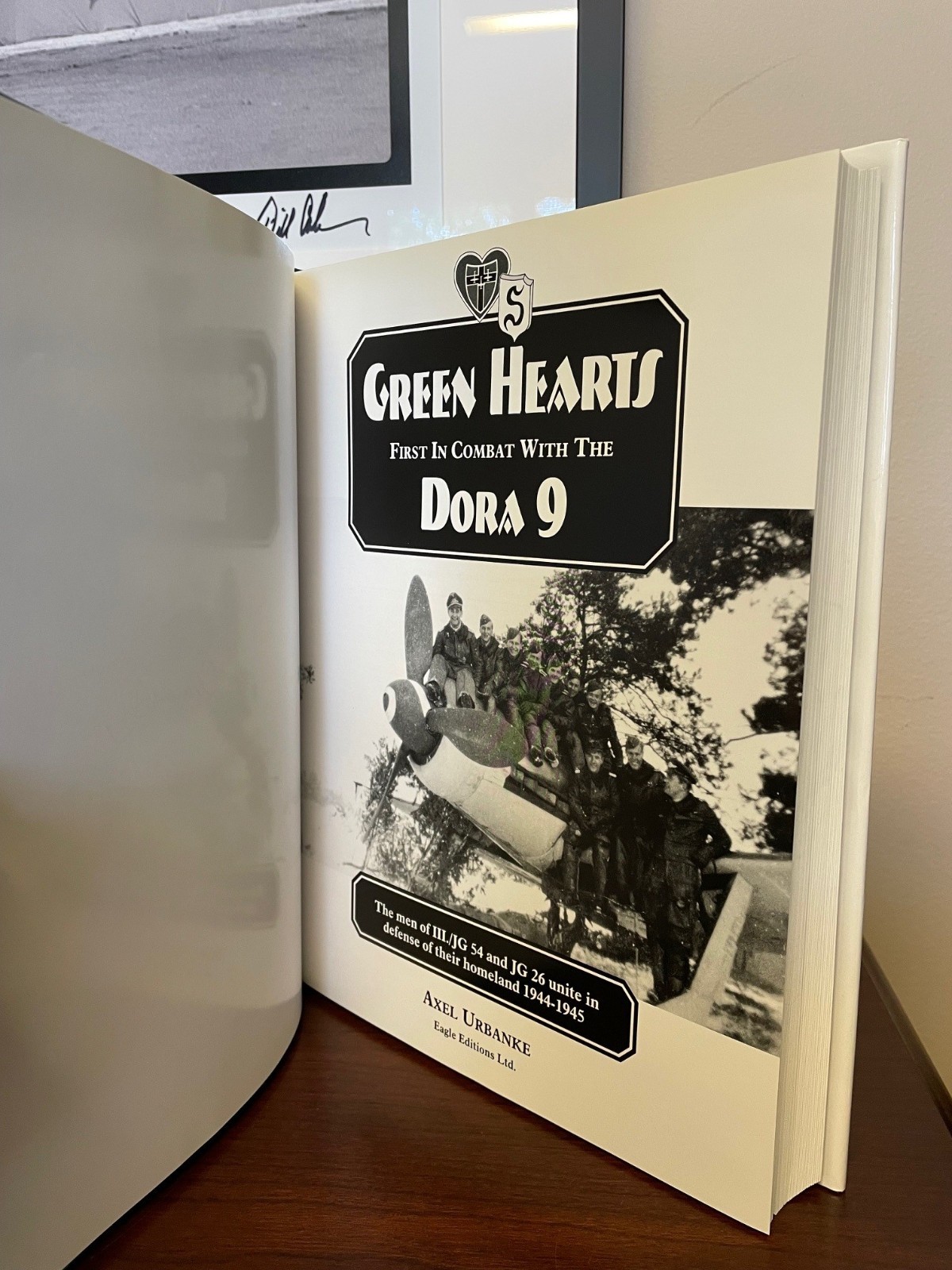 Green Hearts Dora 9 JG 54 & 26 Luftwaffe WWII SIGNED!!!!!