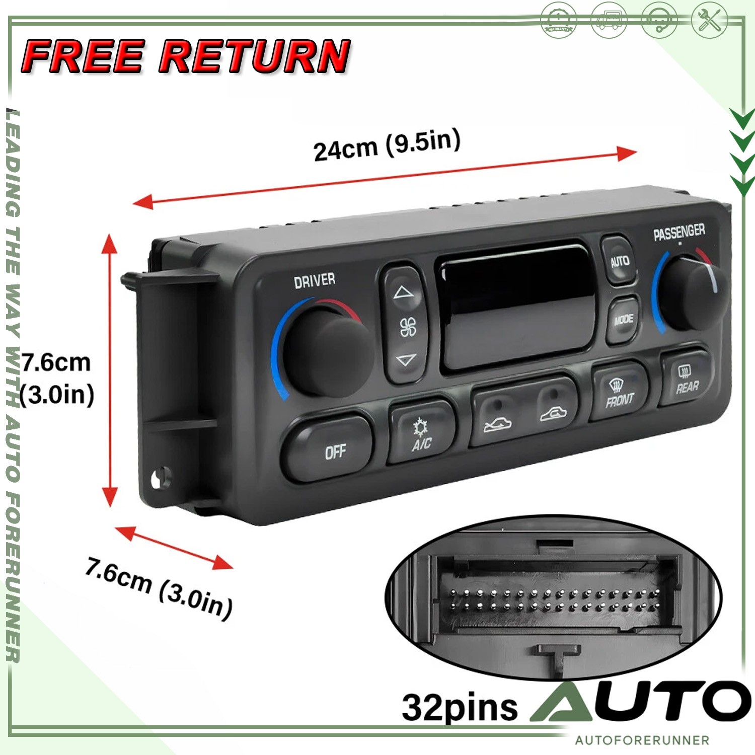 A/C Heat Climate Control Module Switch Unit 09352181 For Chevy C5 Corvette 97-04