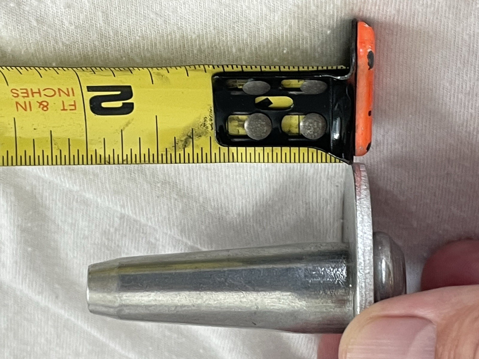 QV18 Quickvise 2-1/2" long 1-3/4" round flange for terminating cable AEA