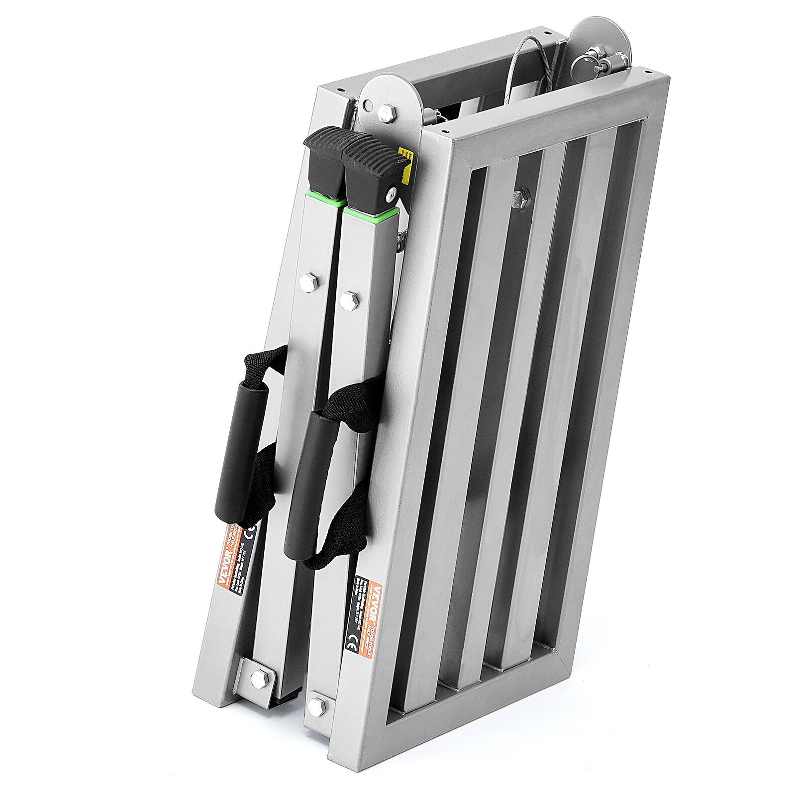 Work Platform Adjustable Height Portable Scaffolding Platform 400 lb Load