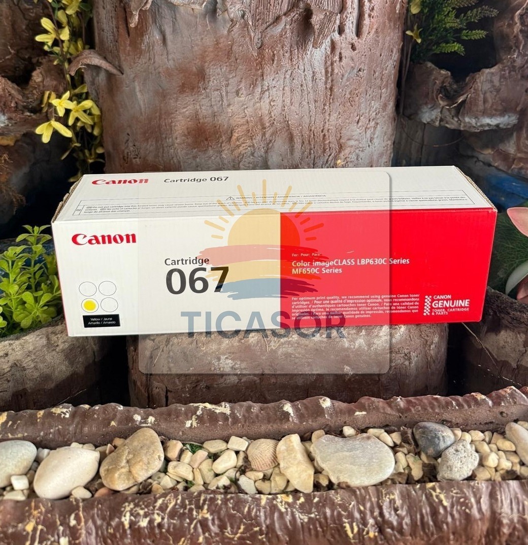Canon 067 Toner Set Cartridge Black Cyan Yellow Magenta