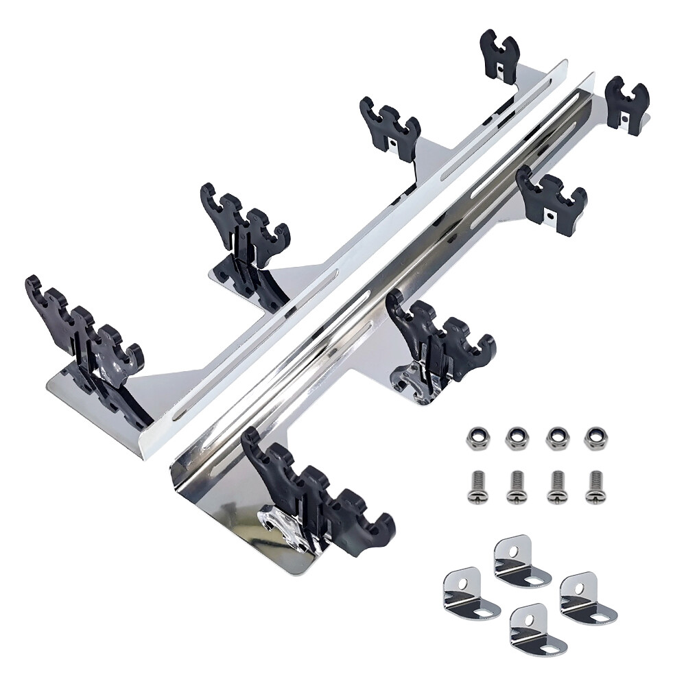 7mm 8mm 8.5mm Chrome Spark Plug Wire Separator Loom Kits CHEVY 350 454 FORD 7251