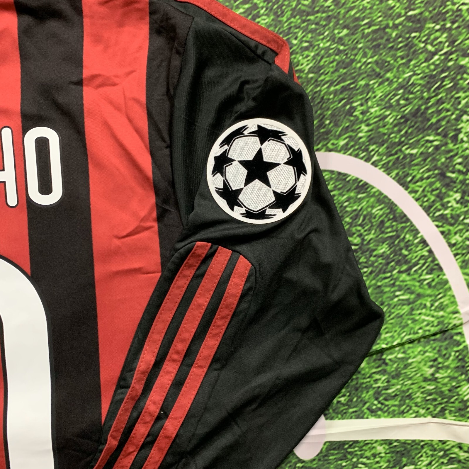 Pirlo AC Milan 2009/2010 Long Sleeve Jersey - Retro Jersey - Mens Sizes