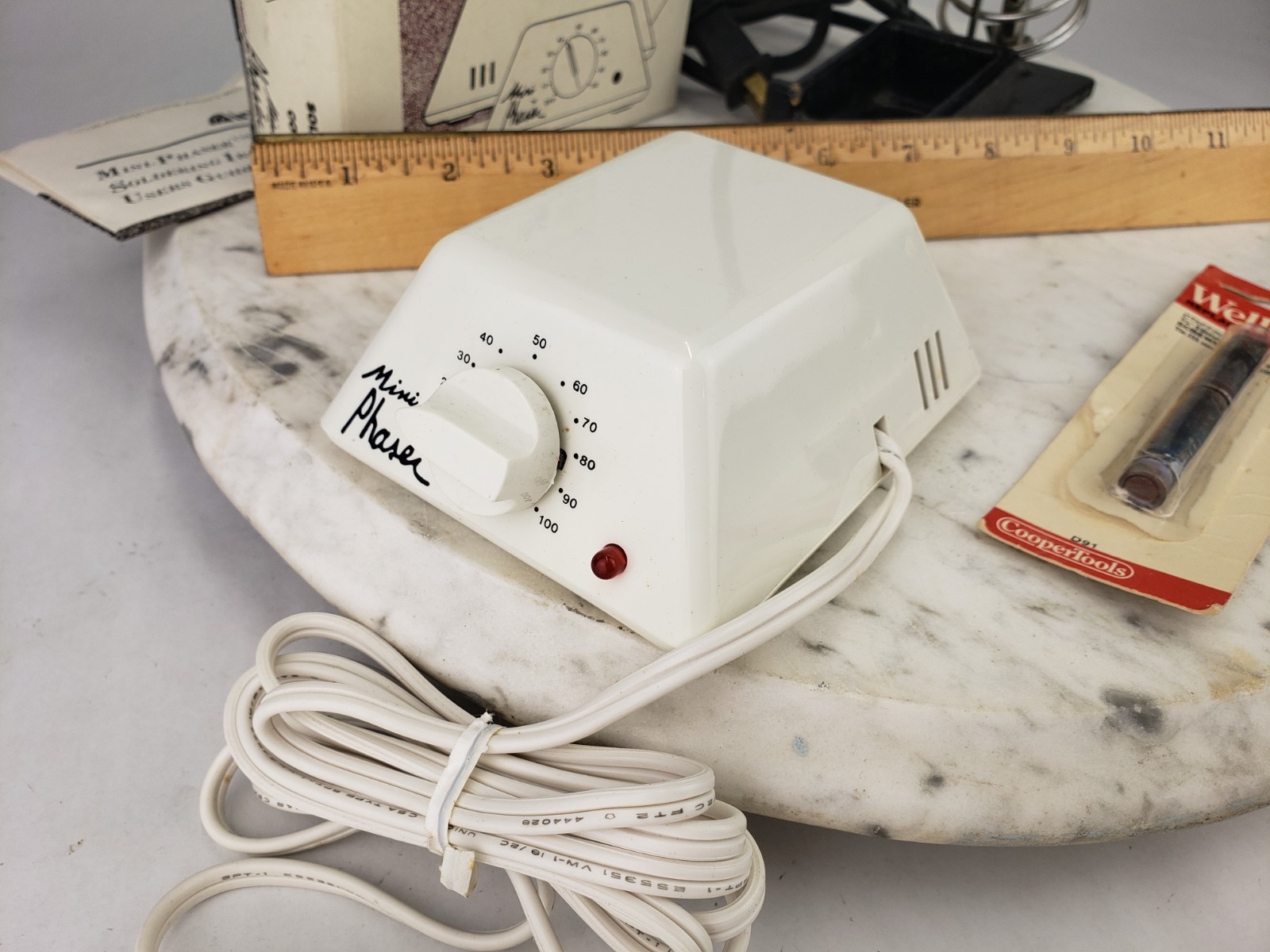 Weller W-100 100 Watt 120 Volt Heavy Duty Soldering Tips & Temperature Control