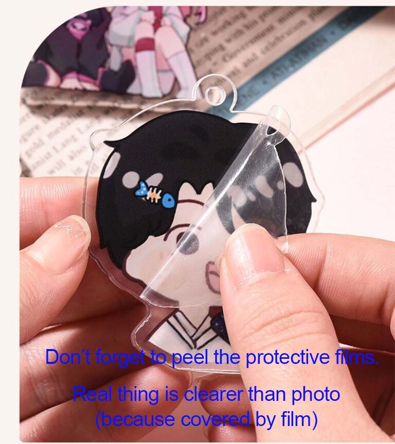 Set of 3 American Dad Francine Hayley Smith Acrylic Keychains Double Sided