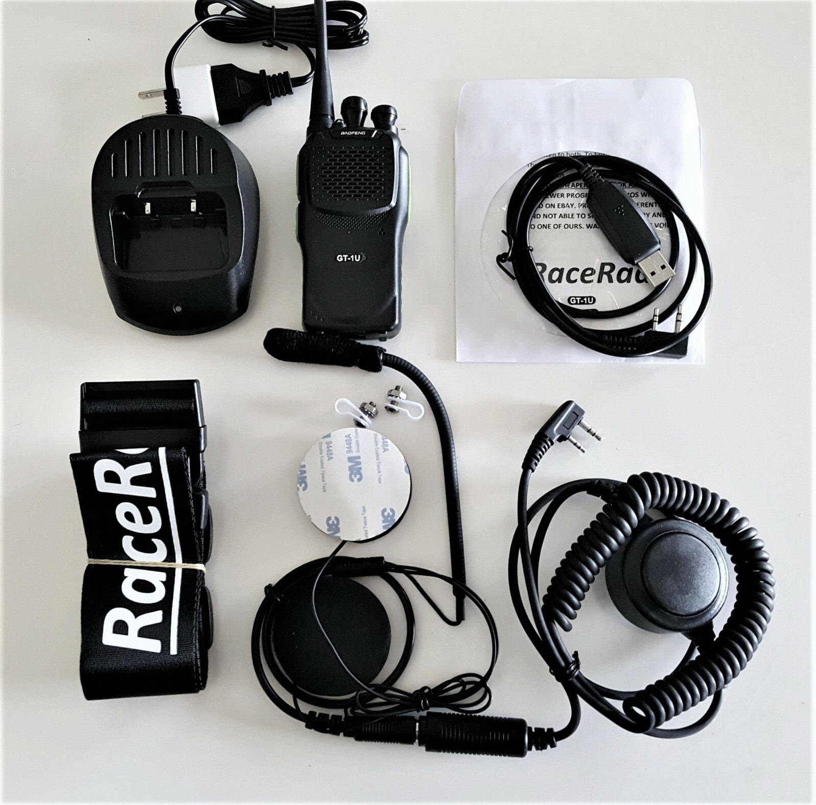 RACE RADIO ADD A CREW HELMET KIT COMPLETE W/PROGRAM