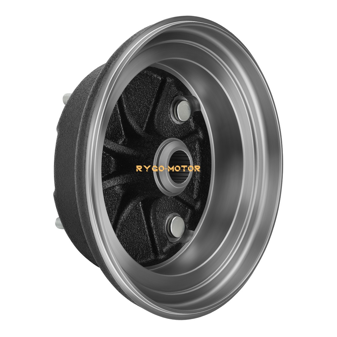 Front Brake Drum W/Bolts for Kawasaki KAF400 Mule 600 610 2005-2016 41038-0013