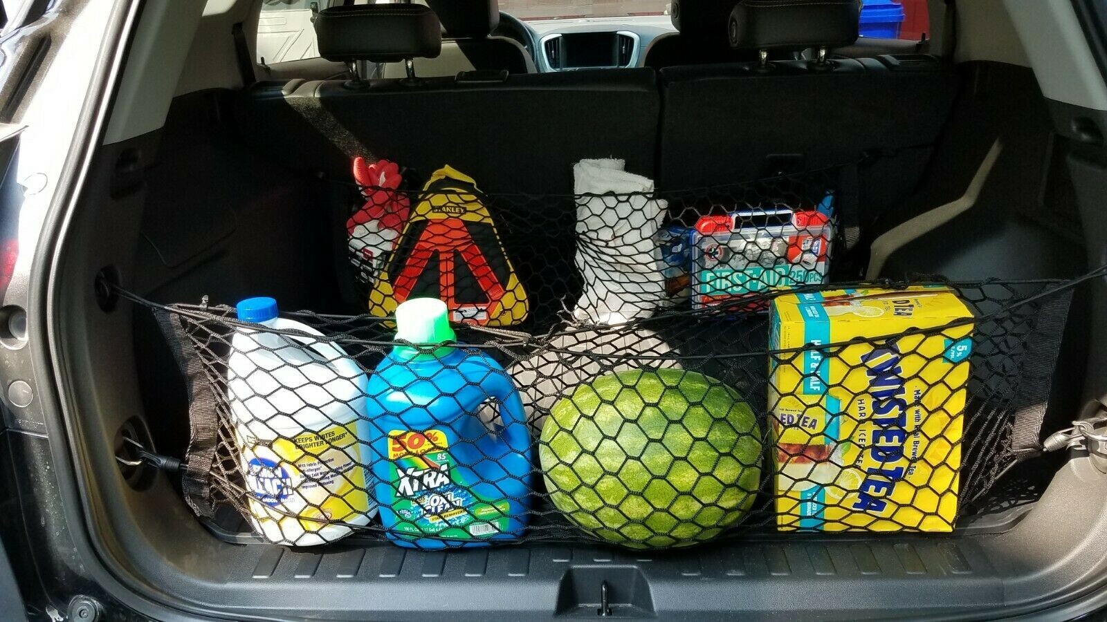 Envelope Style Trunk Cargo Net Organizer for CHEVY EQUINOX 2018-2023 Brand New