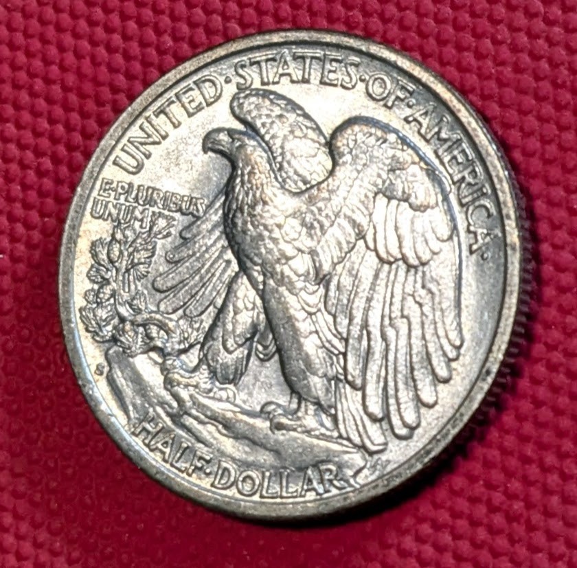 1942-S Walking Liberty Half - Uncirculated - Original Mint Luster - Ships Free