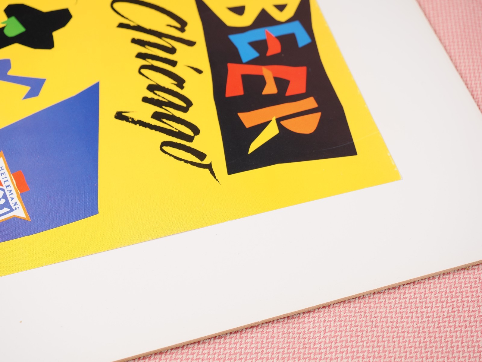 Chicago Blues Festival 1989 Original Poster Old Style Beer 24" x 18"